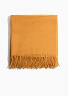 Other Stories Oversized Wool Scarf - Yellow