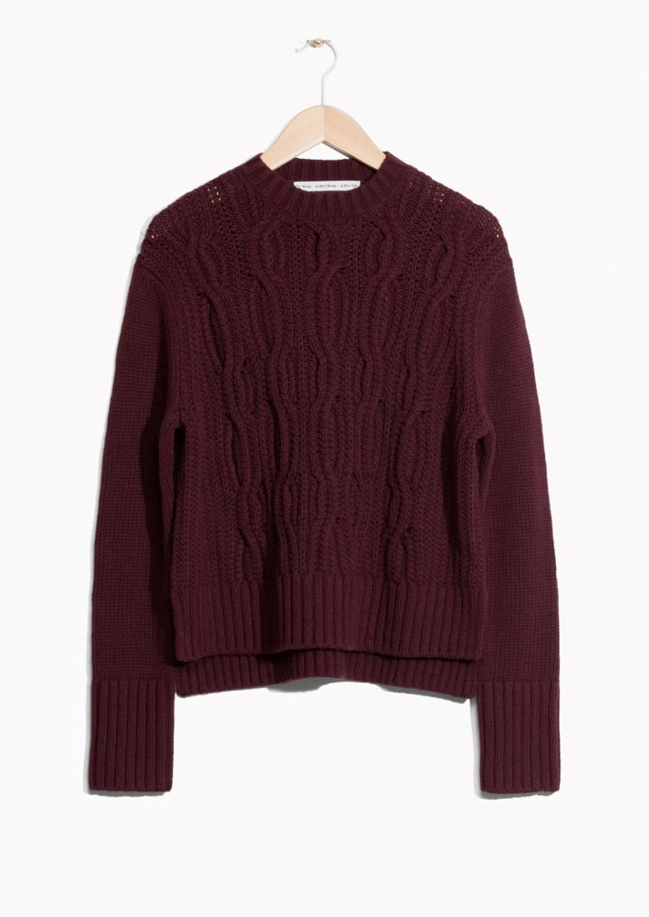 Other Stories Cords Knit