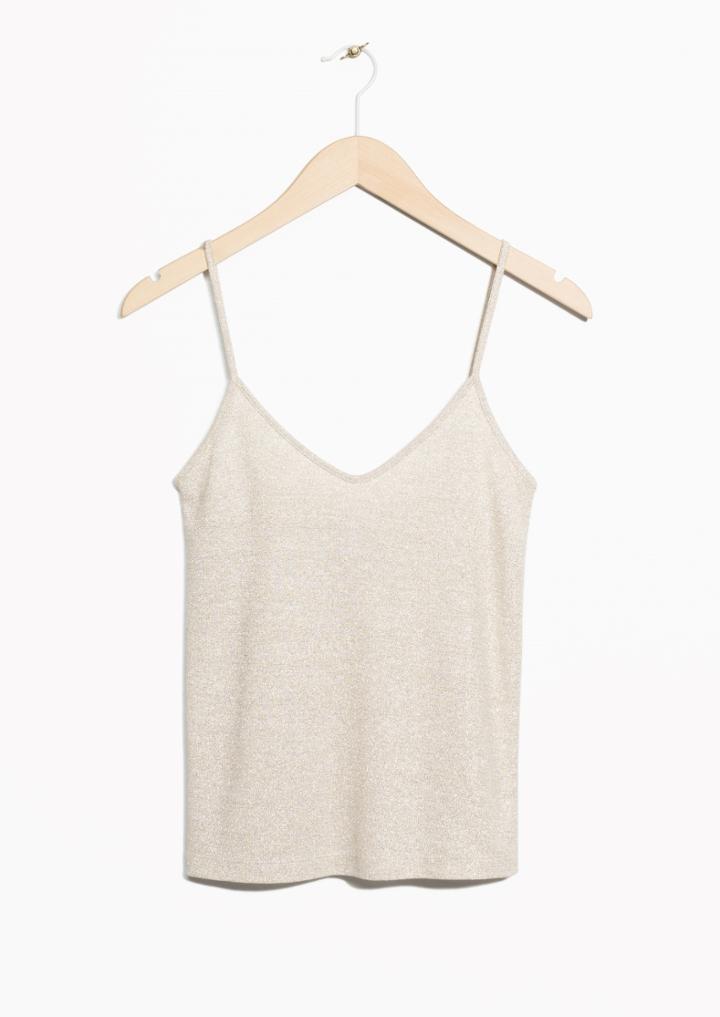 Other Stories Lurex Camisole