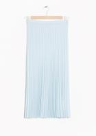 Other Stories Pleated Midi Skirt