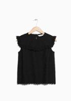 Other Stories Frilled Sleeveless Top