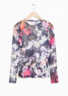Other Stories Aquarelle Floral Top