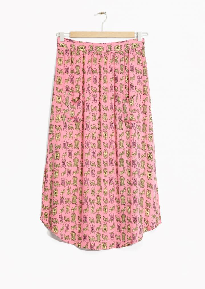 Other Stories Tigress Pocket Skirt