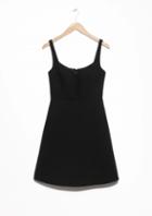 Other Stories Sweetheart Neckline Dress
