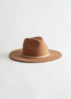 Other Stories Felt Fedora Hat - Beige