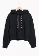 Other Stories Gemstone Lace Hoodie