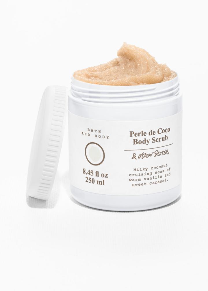 Other Stories Perle De Coco Body Scrub - White