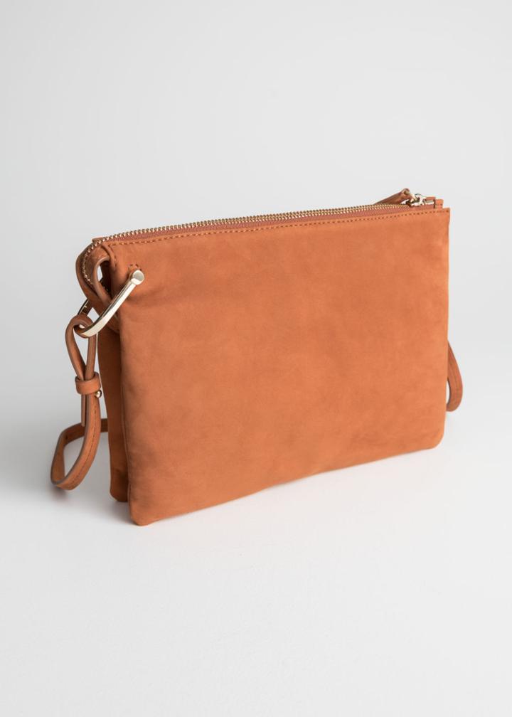Other Stories Medium D-ring Crossbody - Orange