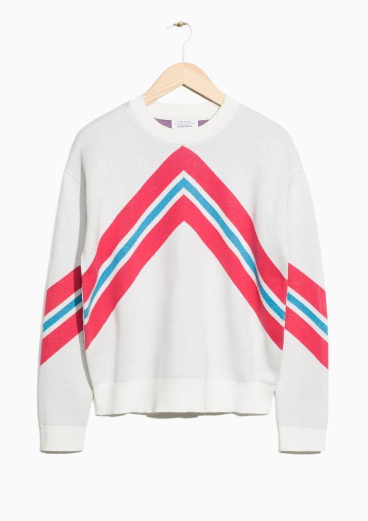 Other Stories Arrow Knit Sweater