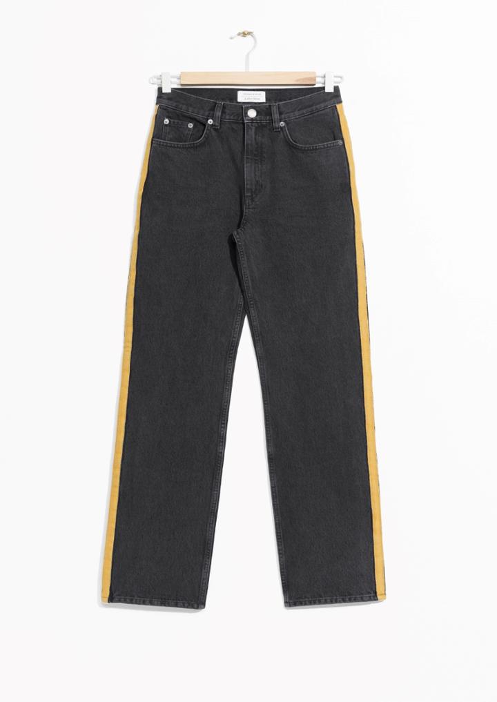 Other Stories Denim Panel Jeans