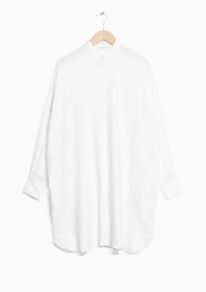 Other Stories Linen Shirt Dress