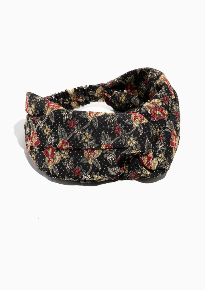 Other Stories Floral Brocade Hairband