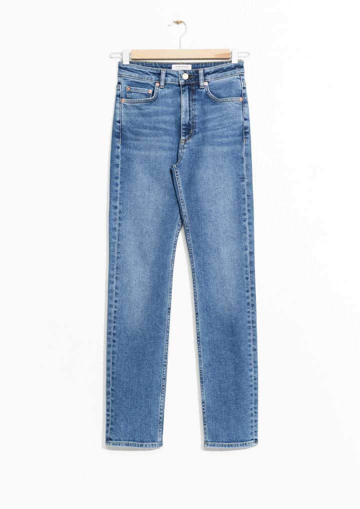 Other Stories Slim Mid Rise Jeans