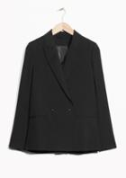 Other Stories Double Button Blazer