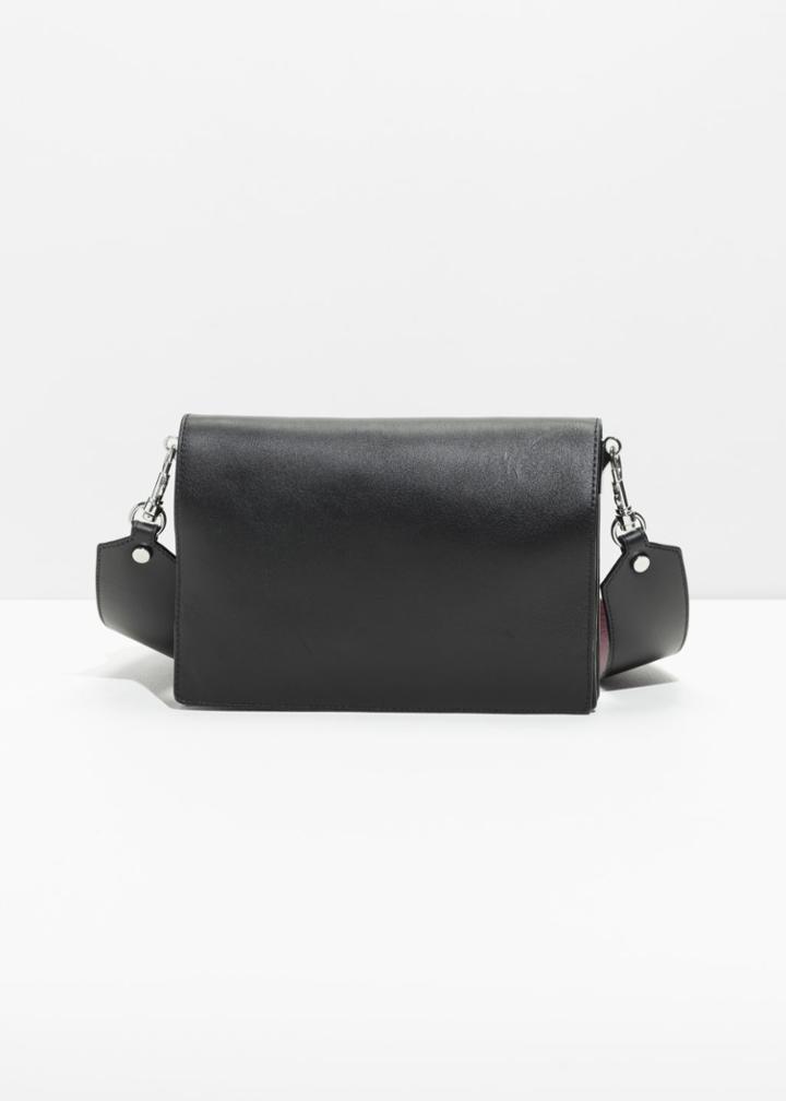 Other Stories Wide Strap Crossover - Black