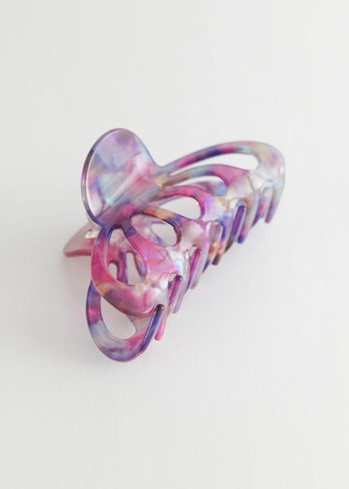 Other Stories Butterfly Claw Clip - Pink