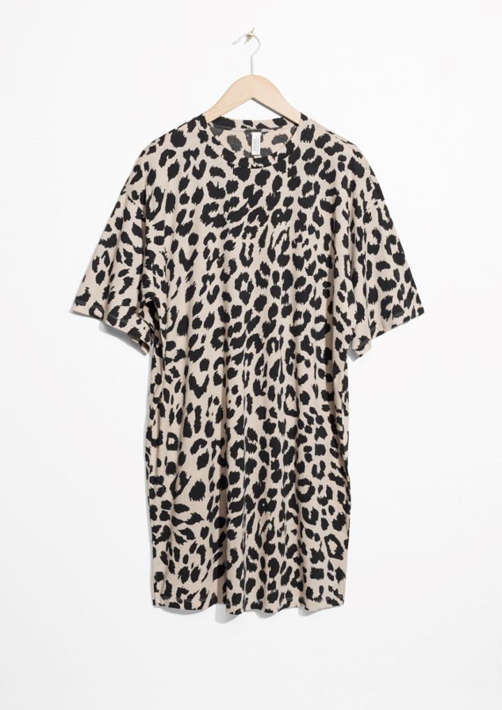 Other Stories Leo Print Dress