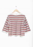 Other Stories Striped Oversized Top