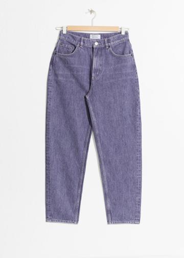Other Stories Mom Denim - Purple