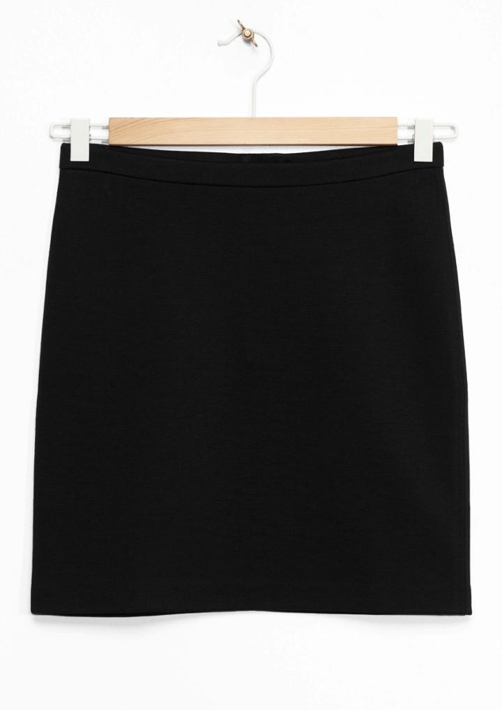 Other Stories Jersey Skirt