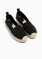 Other Stories Suede Espadrilles - Black