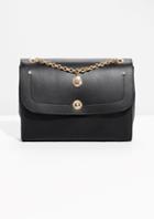Other Stories Threaded Chain Leather Shoulder Bag
