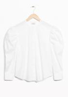 Other Stories Shoulder Puff Blouse