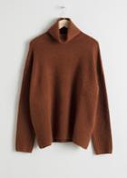 Other Stories High Neck Sweater - Beige