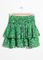 Other Stories Frill Skirt - Green