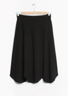 Other Stories Scalloped Edges Skirt