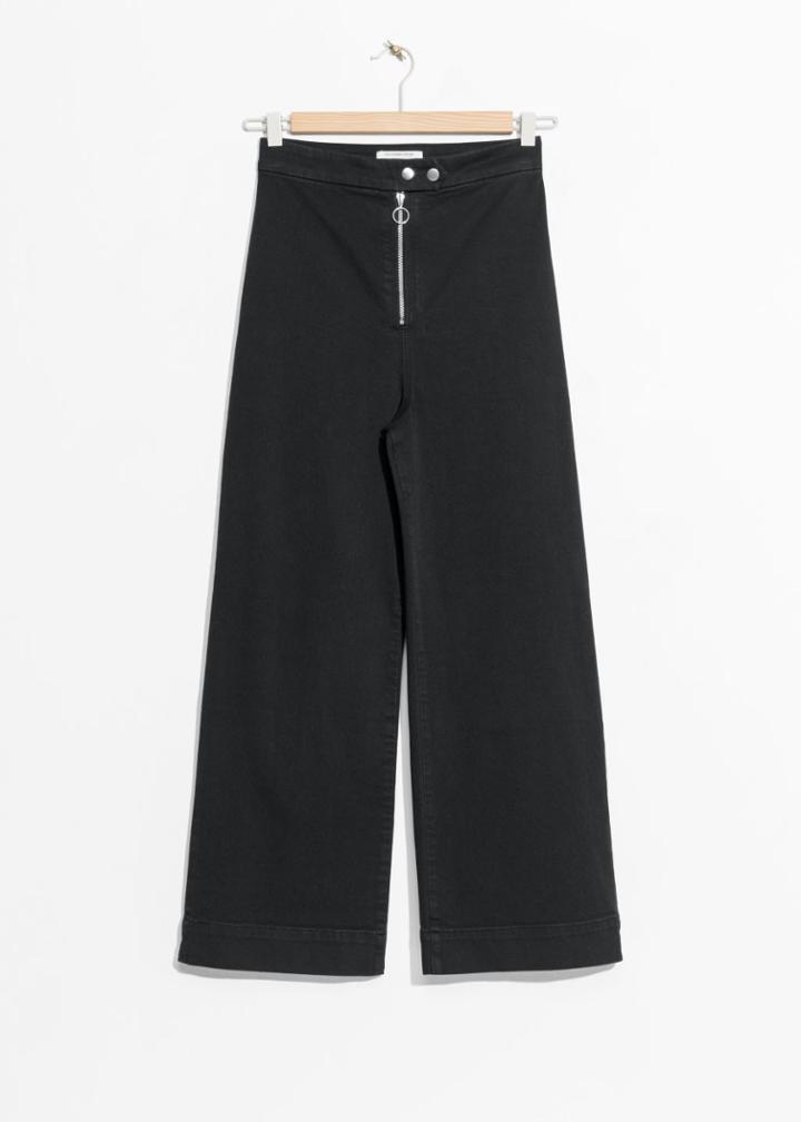 Other Stories Corduroy Trousers - Black