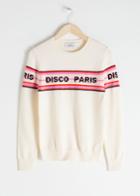 Other Stories Disco Paris Cotton Pullover - White