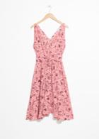 Other Stories V-neck Dress - Pink