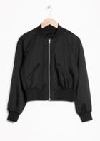 Other Stories Side Zip Bomber Jacket