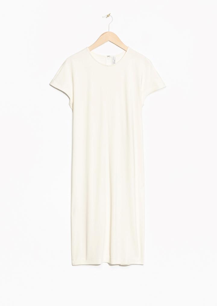 Other Stories Short Sleeve Jersey Dress