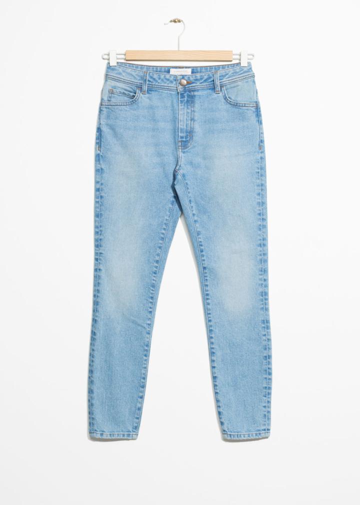 Other Stories Stretch Denim Jeans - Blue