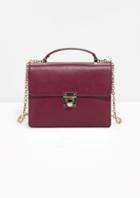 Other Stories Top Handle Leather Bag