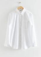 Other Stories Relaxed Fit Shirt - White