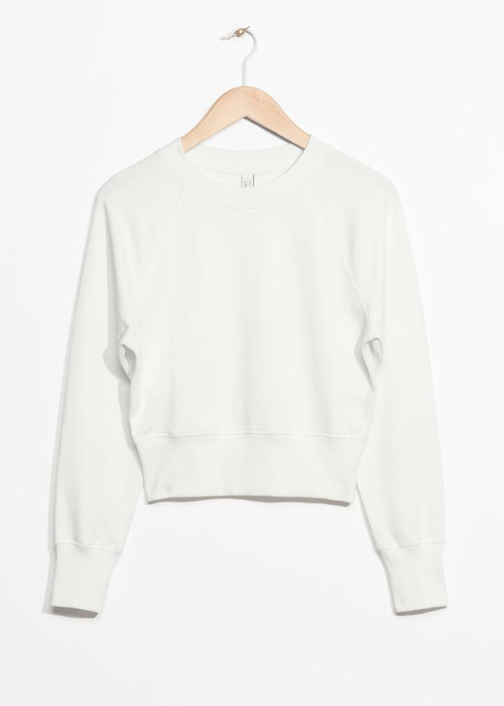 Other Stories Raglan Sleeve Sweater - White