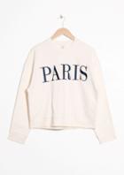 Other Stories Embroidered Paris Pullover
