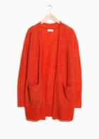 Other Stories Wool Blend Cardigan - Orange