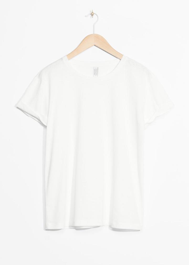 Other Stories Cotton Tee - White