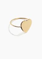 Other Stories Sweetheart Ring - Gold