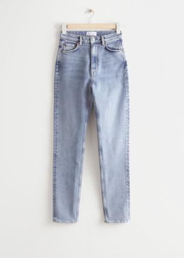 Other Stories Muse Cut Jeans - Blue