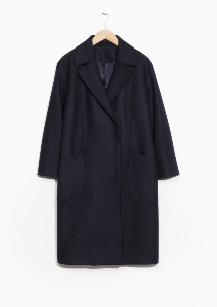 Other Stories Oversized Wool Coat