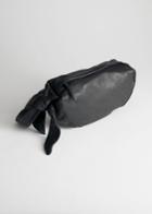Other Stories Side Knot Half Moon Bag - Black