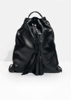 Other Stories Tasseled Leather Backpack