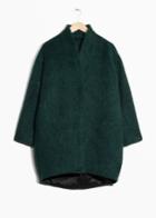 Other Stories Wool-blend Coat - Green
