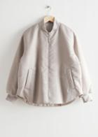 Other Stories Oversized Padded Jacket - Brown