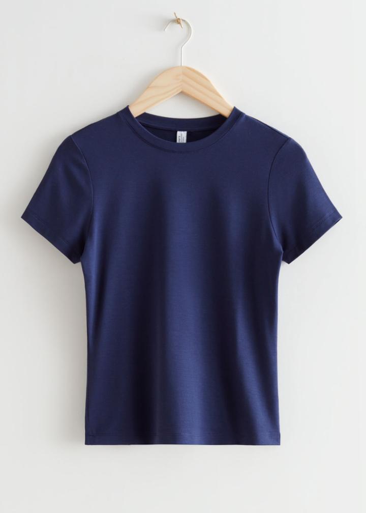 Other Stories Fitted T-shirt - Blue